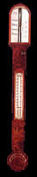 Victorian stick barometer 1840 - 1900