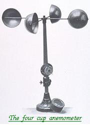 The four cup Anemometer
