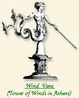 Tower of Winds in Athens - Wind Vane